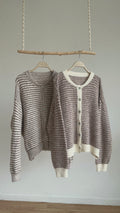 CARDIGAN à rayures