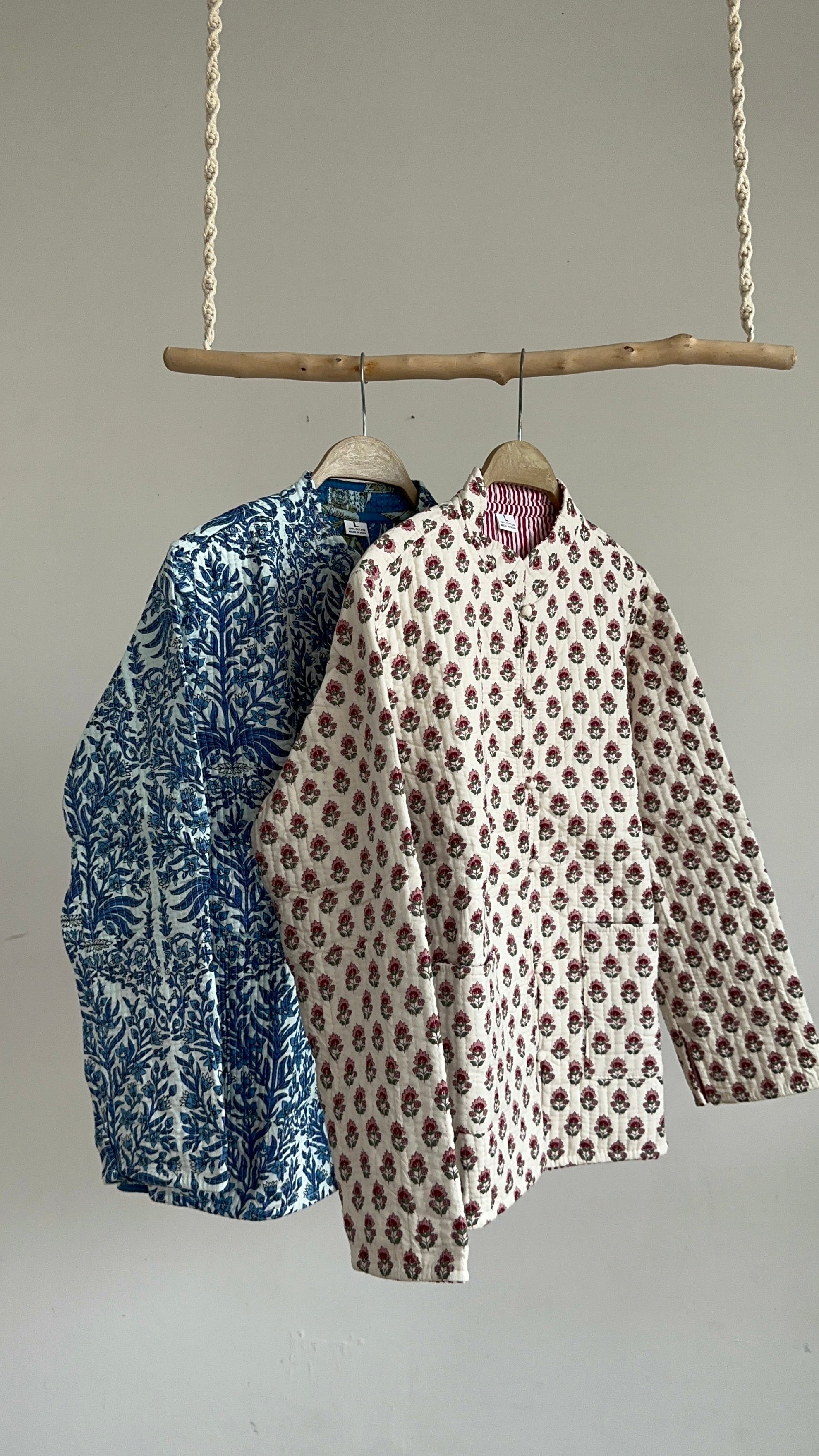 Veste matelassé motif