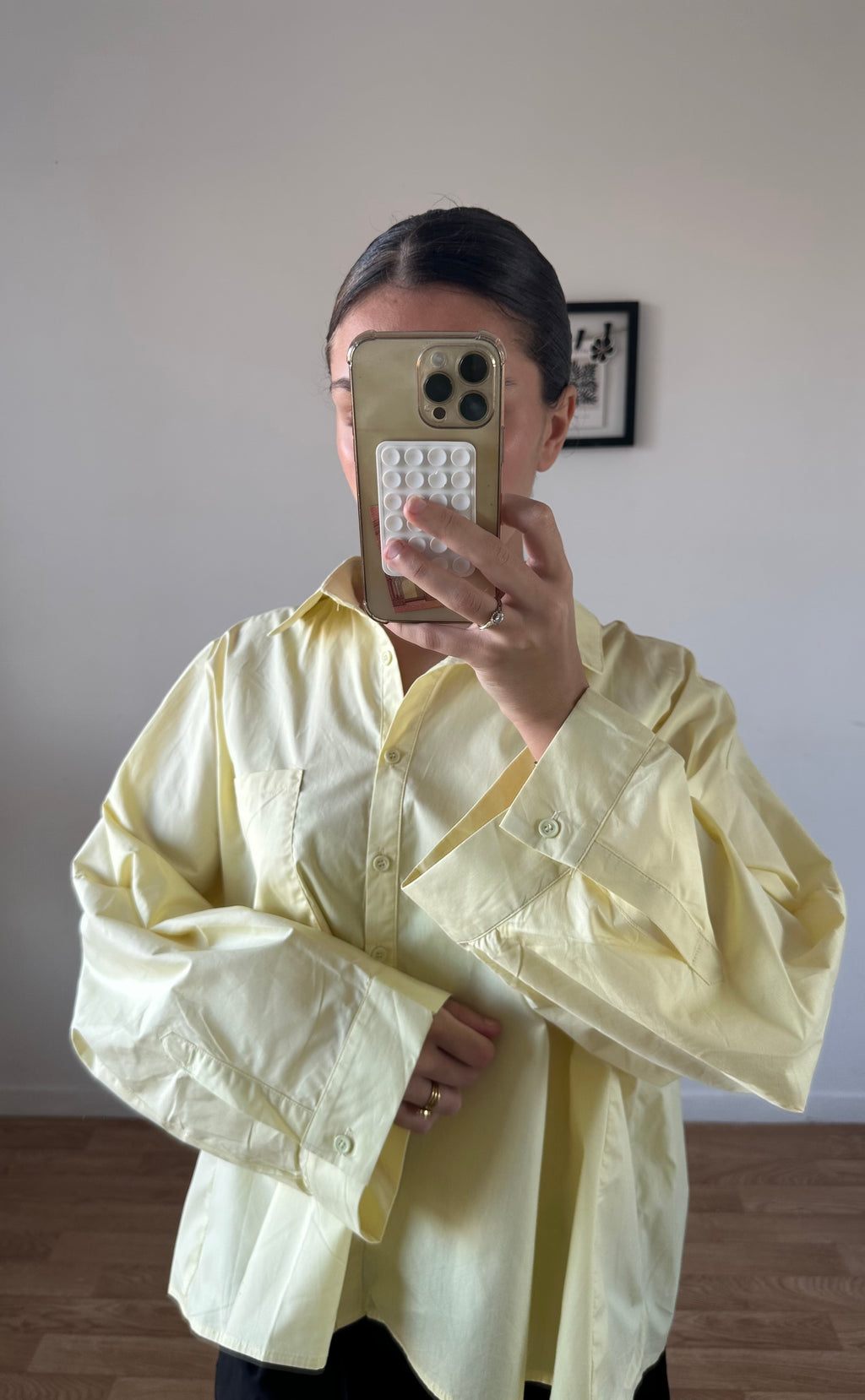 CHEMISE manches évasées