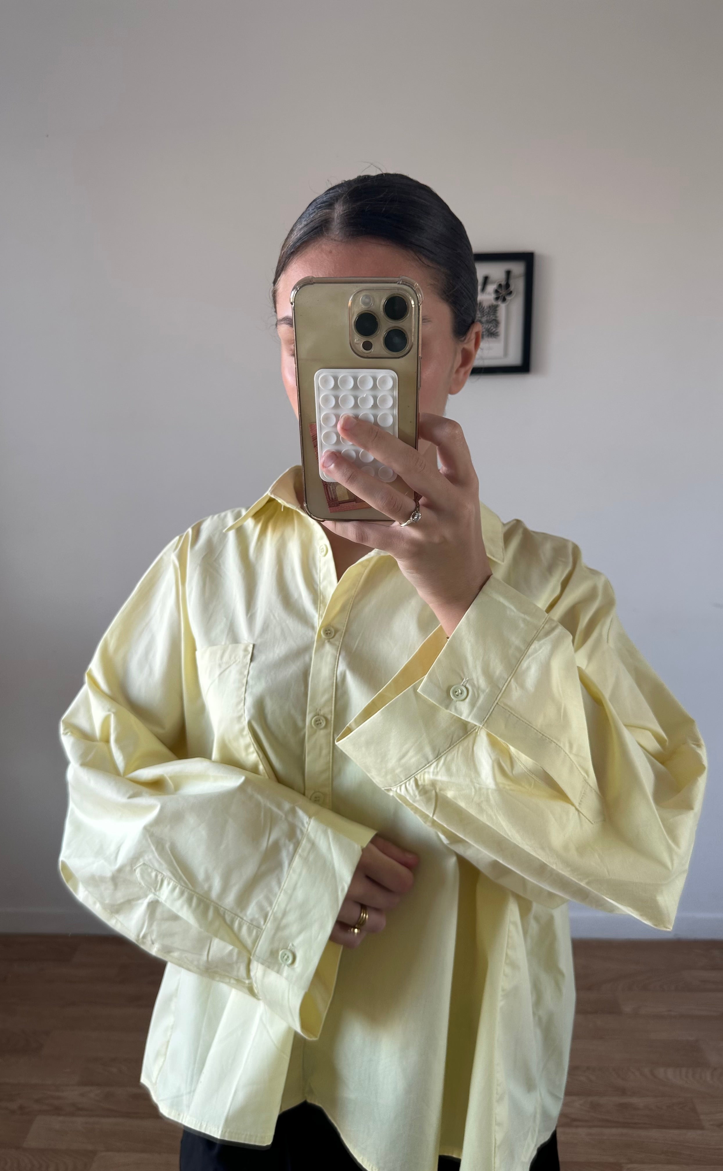 CHEMISE manches évasées