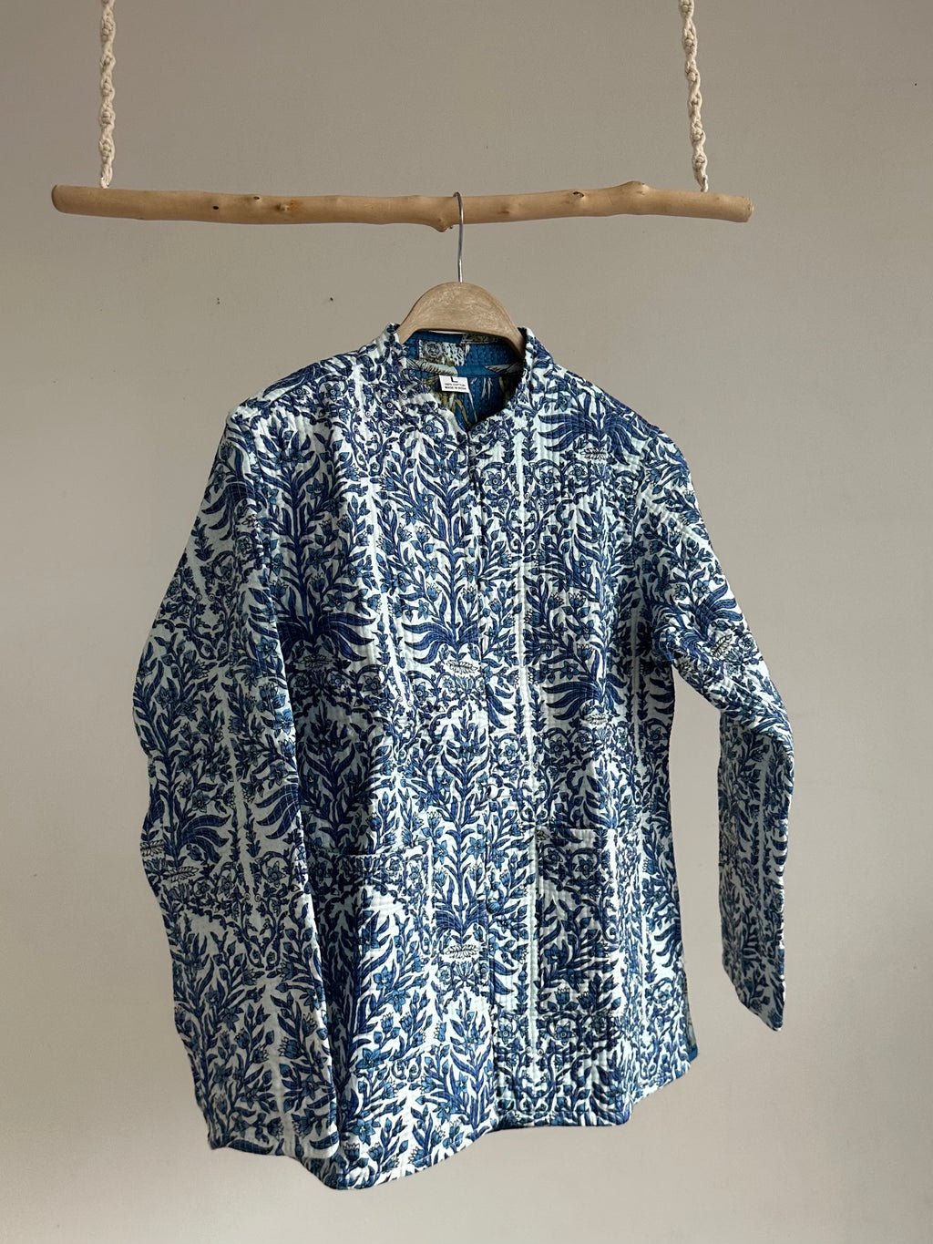 Veste matelassé motif