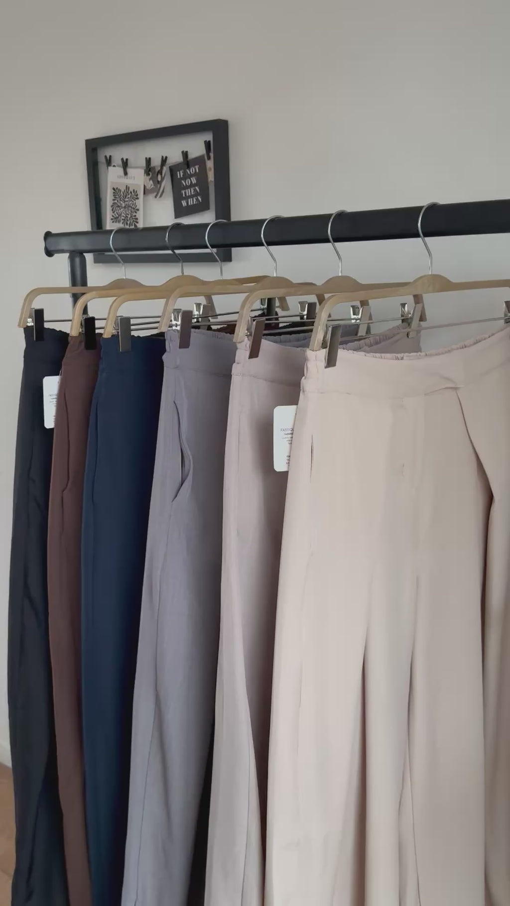 Pantalon barrel plissé