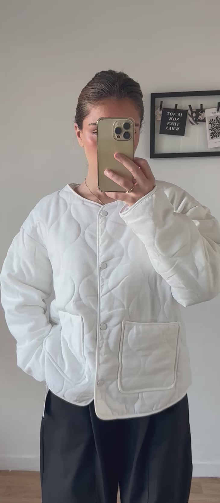 Veste matelassé
