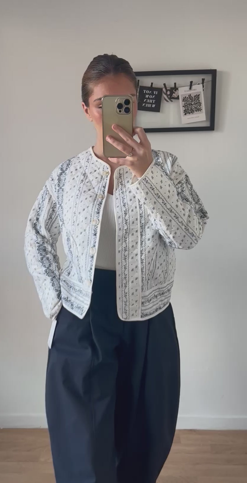 Veste légère matelassé